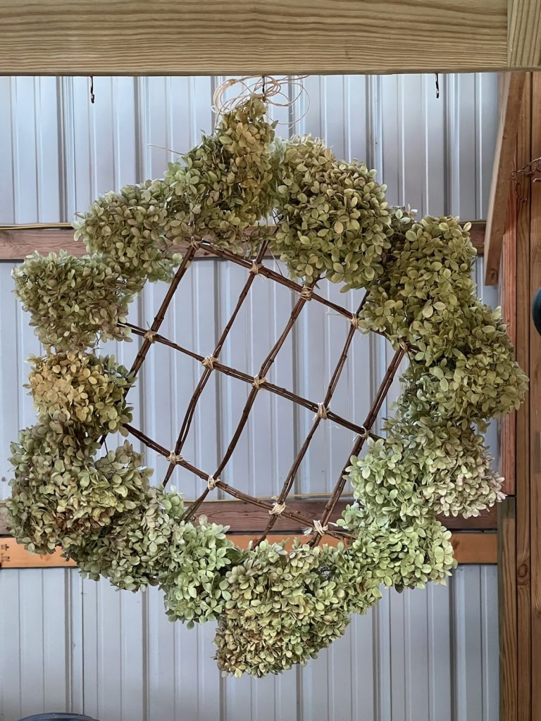 Hydrangea Wreath
